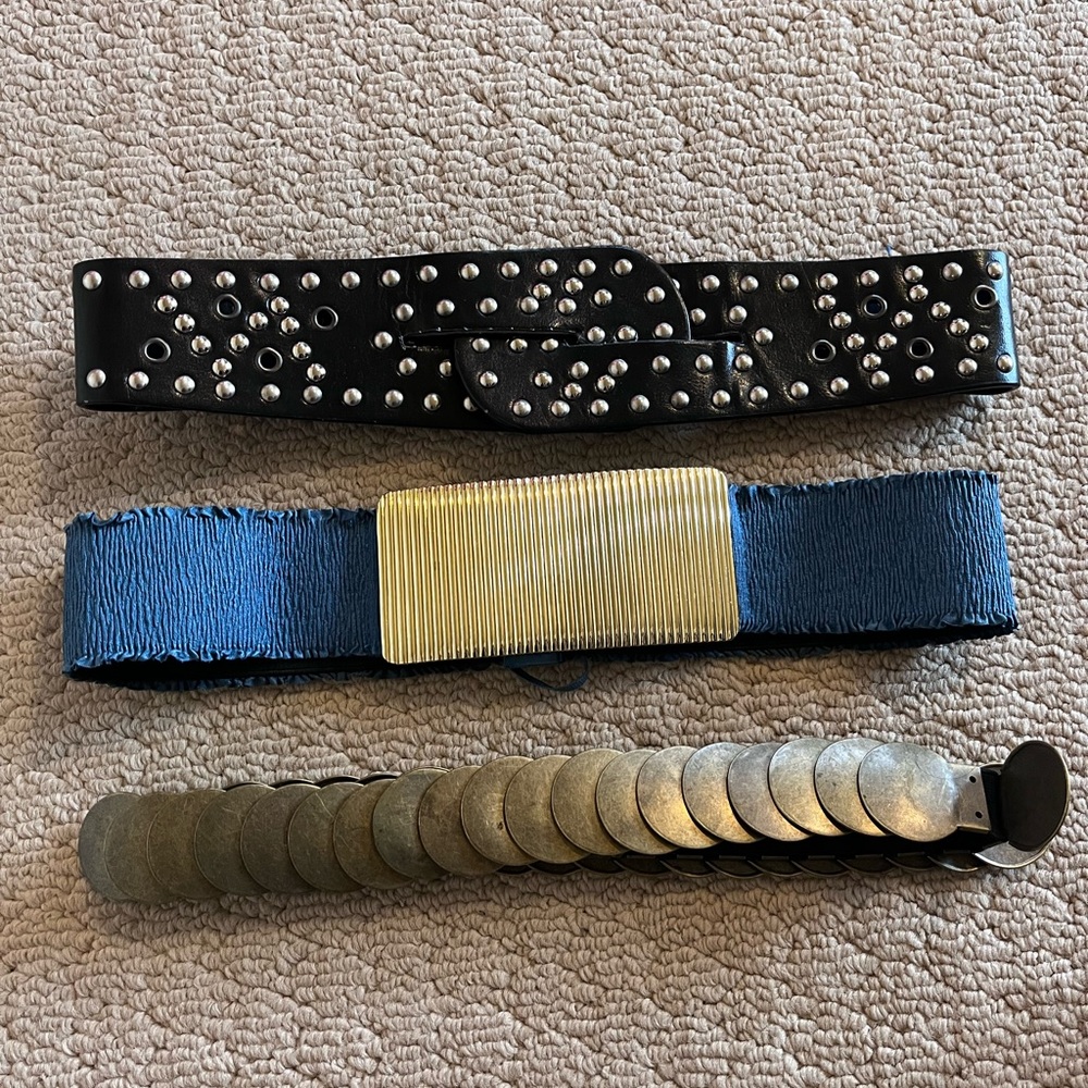 3 belts